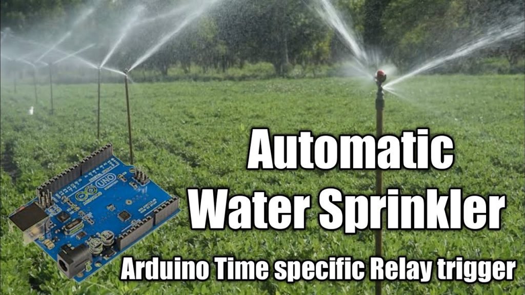 Automatic Water Sprinkler system using Arduino.