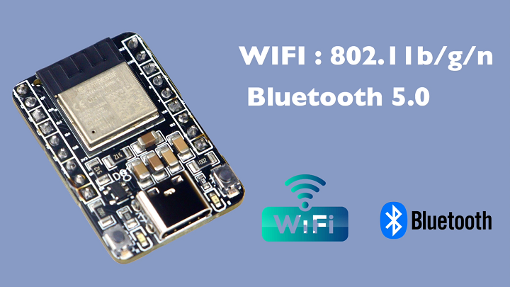 ESP32-C3 WiFi+Bluetooth 5.0 IOT Development Board from ICWorld on