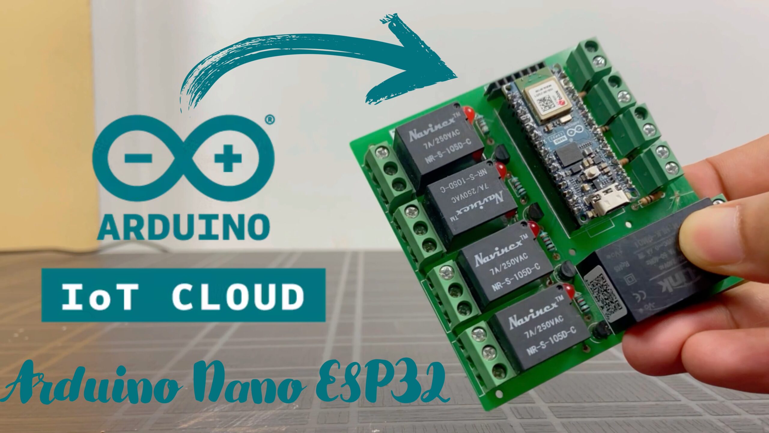 Creating a Smart Home with Arduino: Exploring IoT Cloud and Arduino Nano ESP32.